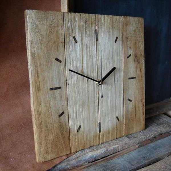 Numarasız ham palet saat